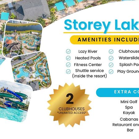 Terrific Thematic Lakeview 2B With 2 Clubhouses Kissimmee Exterior photo